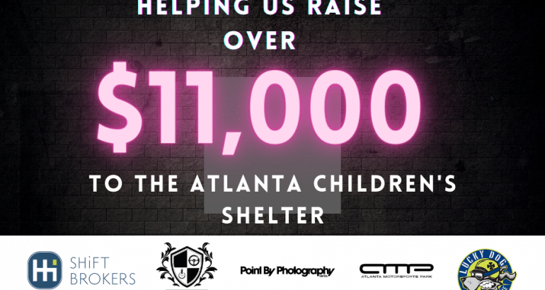 Drivers Festival Raises $11,000 For Atlanta Children’s Shelter